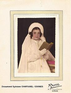 COMMUNIONS ORAN DU PATRONAGE ORAN DE LA JUS SAINT LOUIS   19XX DE SYLVIANE CHAFANEL